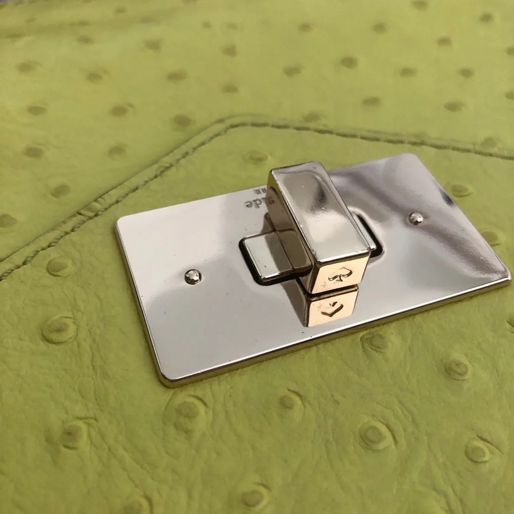 Kate Spade Post Madison Ostrich Bag - Picture 5 of 7